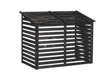 Varmepumpeskjuler sortgrundet fyr - Superroof